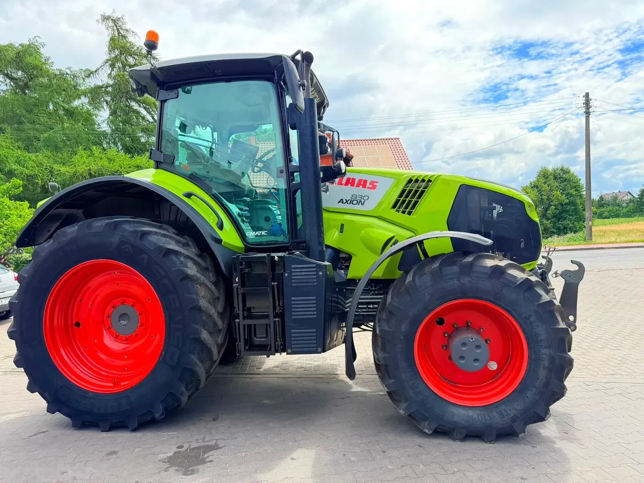 2019 Claas axion 830, Import Auf Lager in der EU — Foto 7 z 24