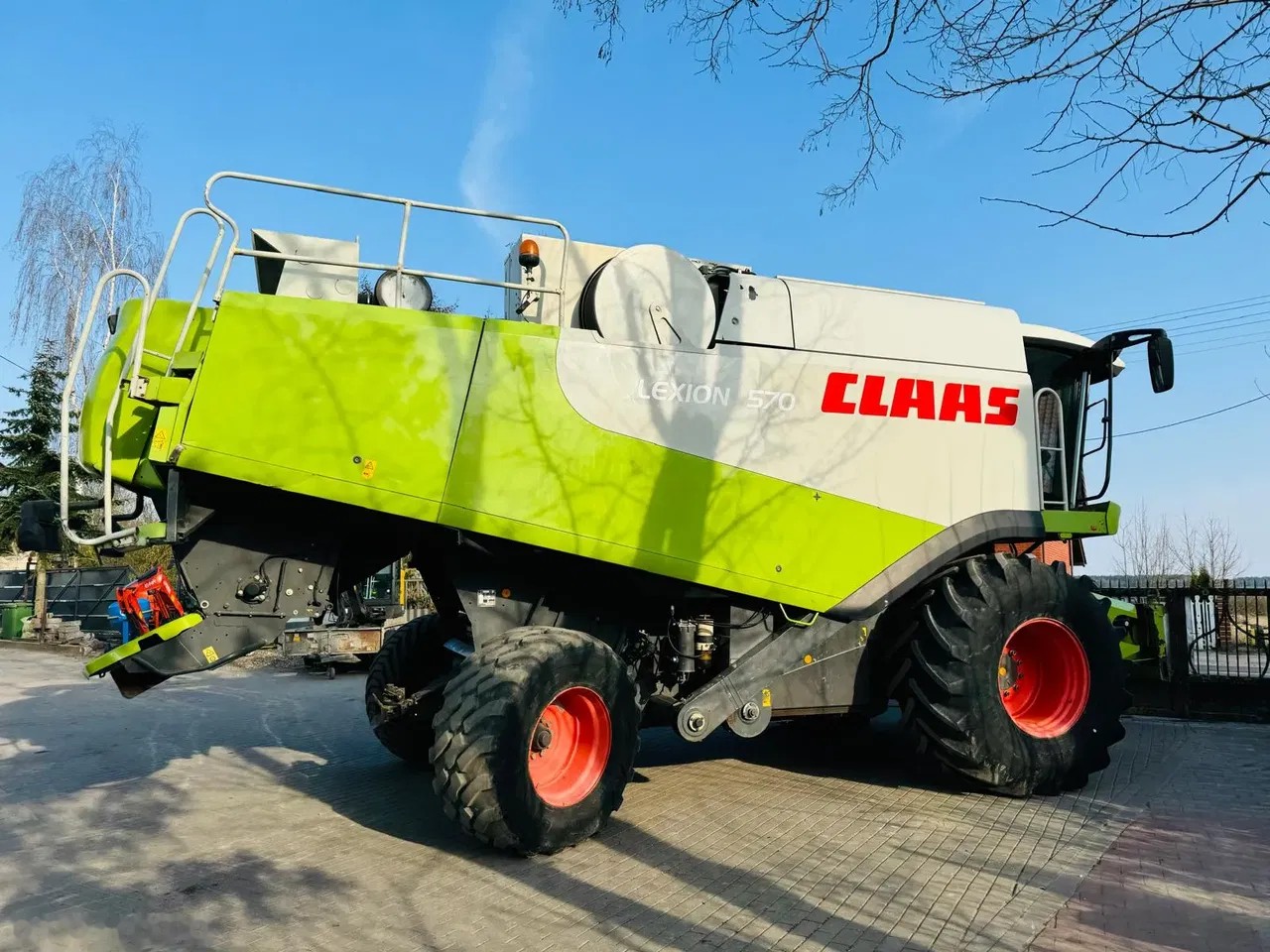 2009 Claas Lexion 570, Import Auf Lager in der EU — Foto 11 z 24