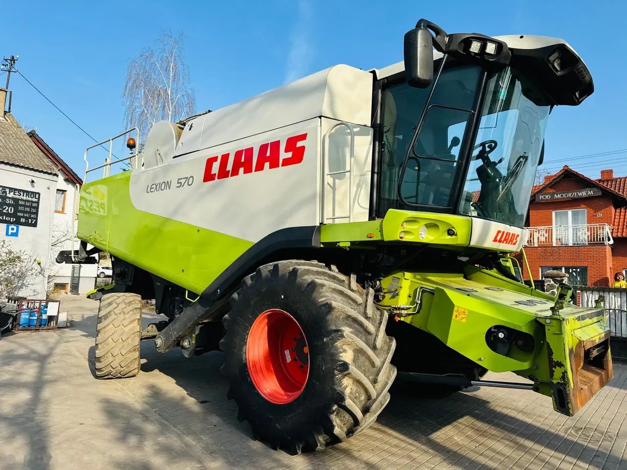 2009 Claas Lexion 570, Import Auf Lager in der EU — Foto 12 z 24