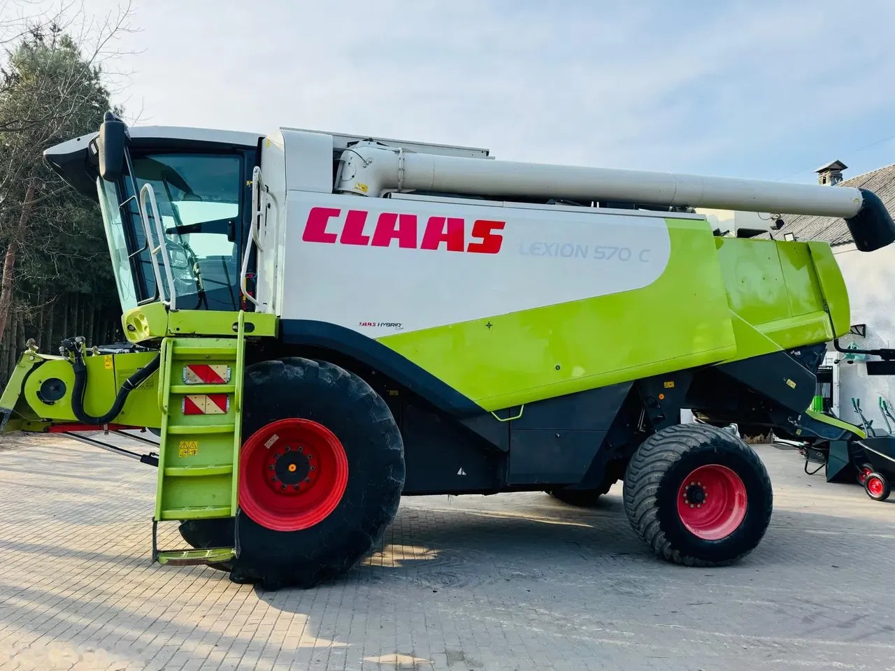 2009 Claas Lexion 570, Import Auf Lager in der EU — Foto 14 z 24
