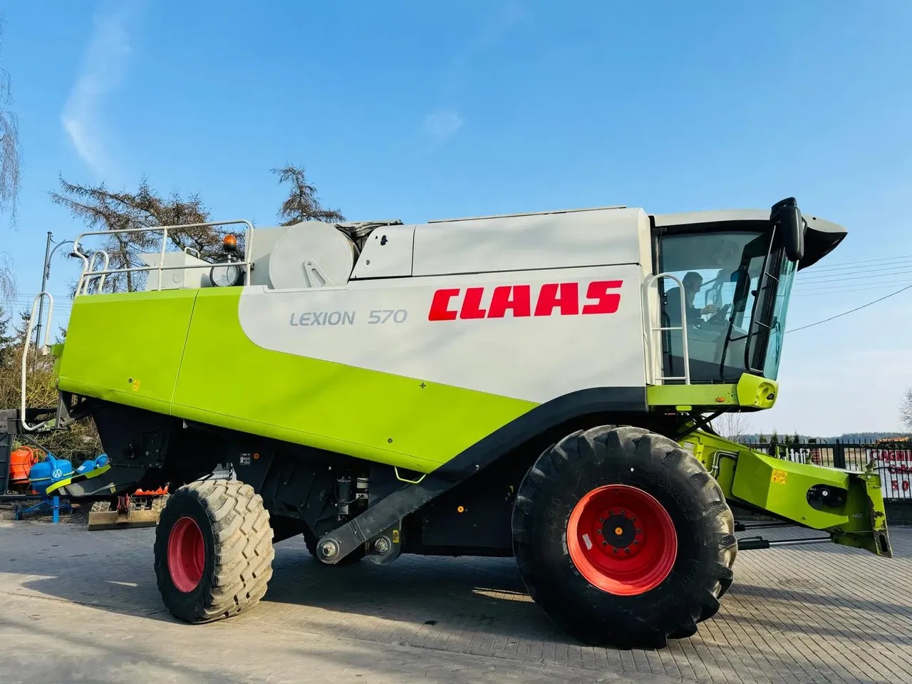 2009 Claas Lexion 570, Import Auf Lager in der EU — Foto 3 z 24
