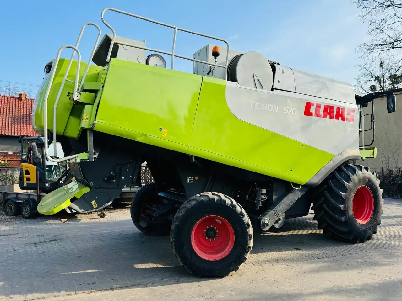 2009 Claas Lexion 570, Import Auf Lager in der EU — Foto 4 z 24
