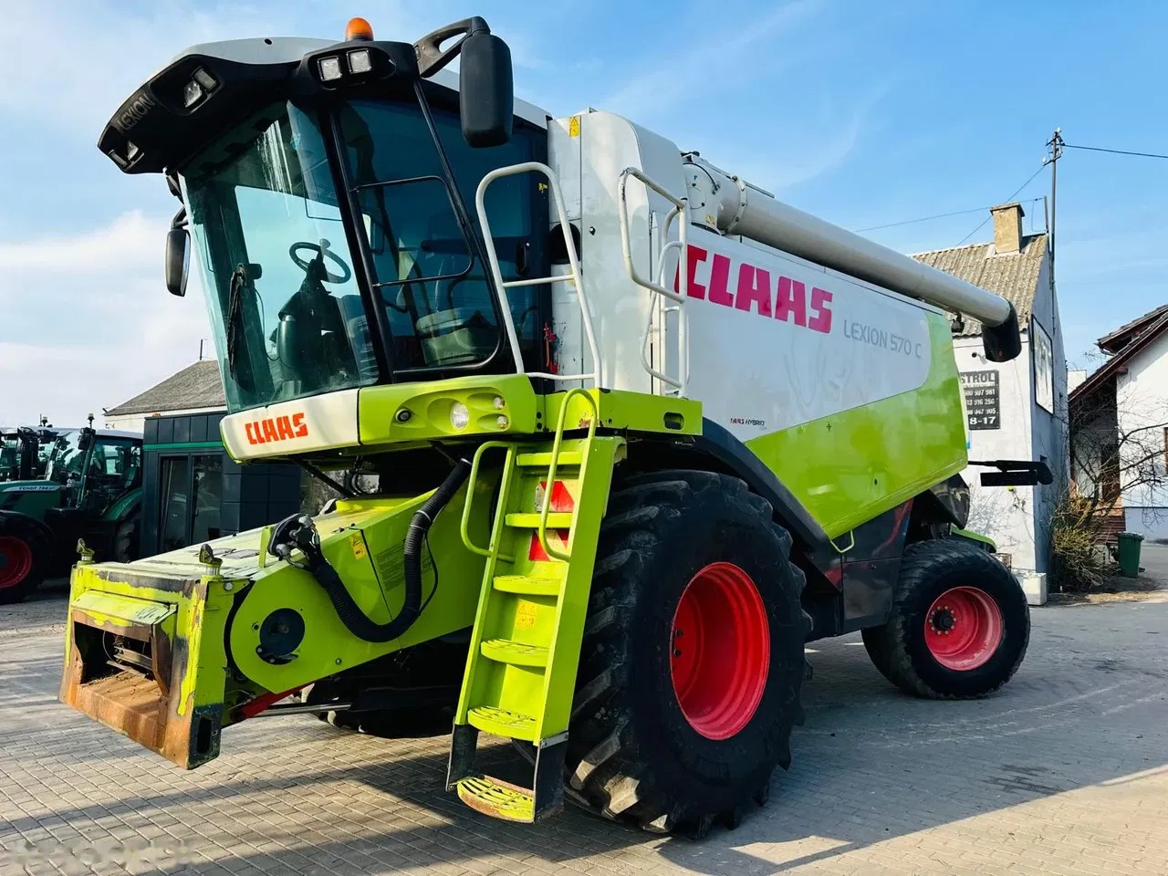 2009 Claas Lexion 570, Import Auf Lager in der EU — Foto 7 z 24