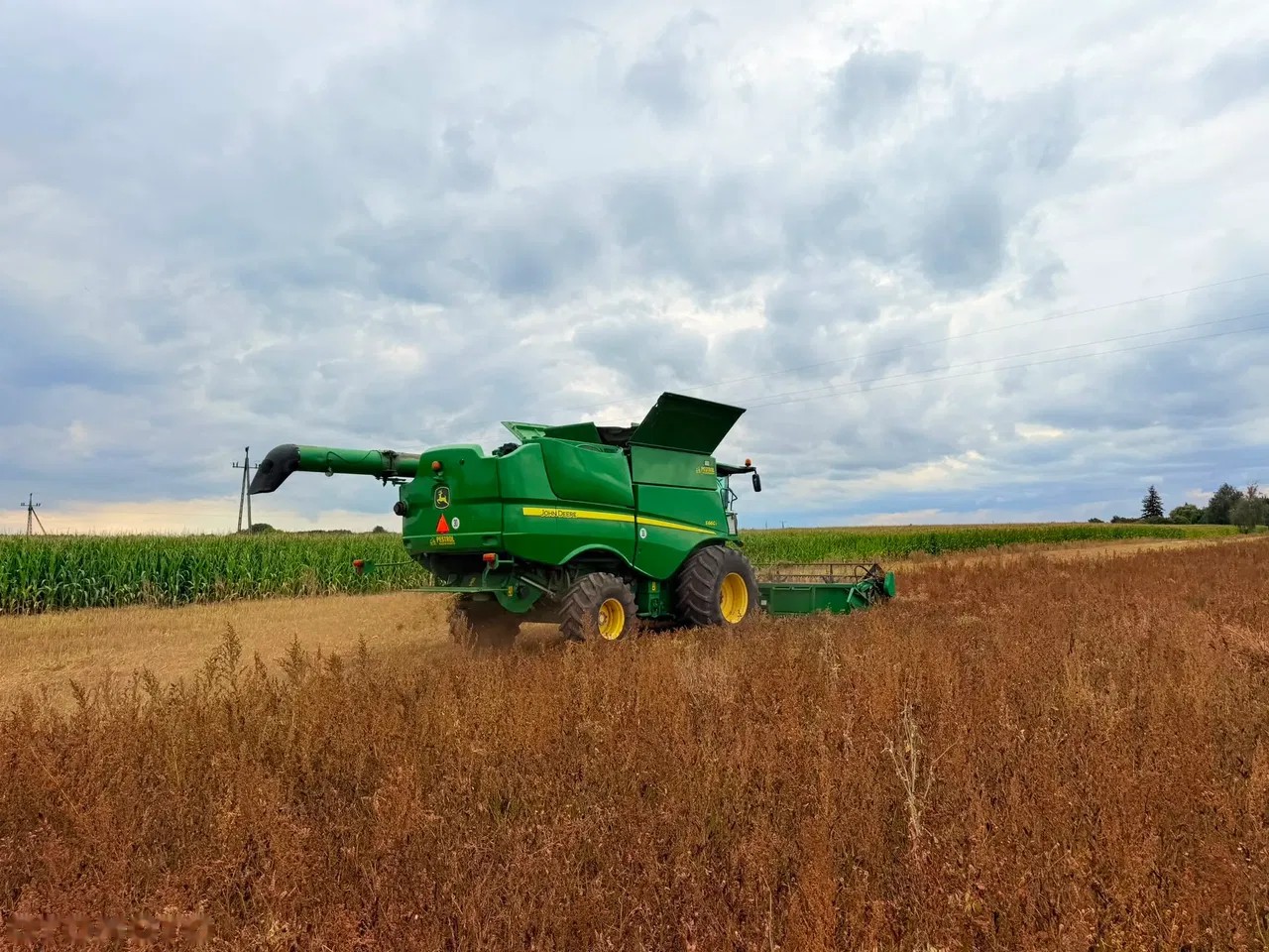 2012 John Deere S660i, Import Auf Lager in der EU — Foto 14 z 24