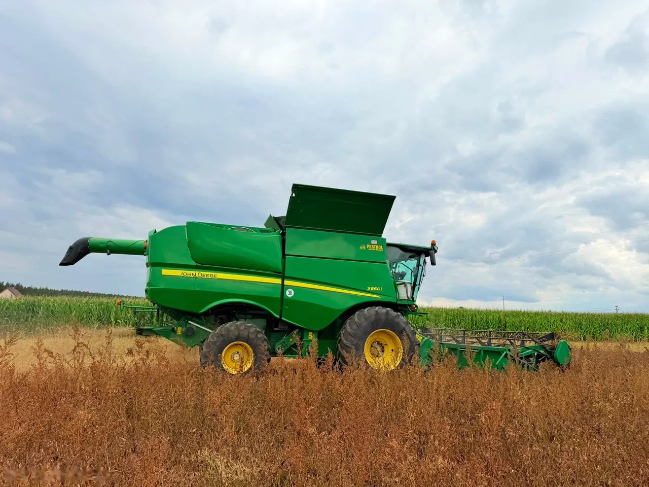 2012 John Deere S660i, Import Auf Lager in der EU — Foto 15 z 24