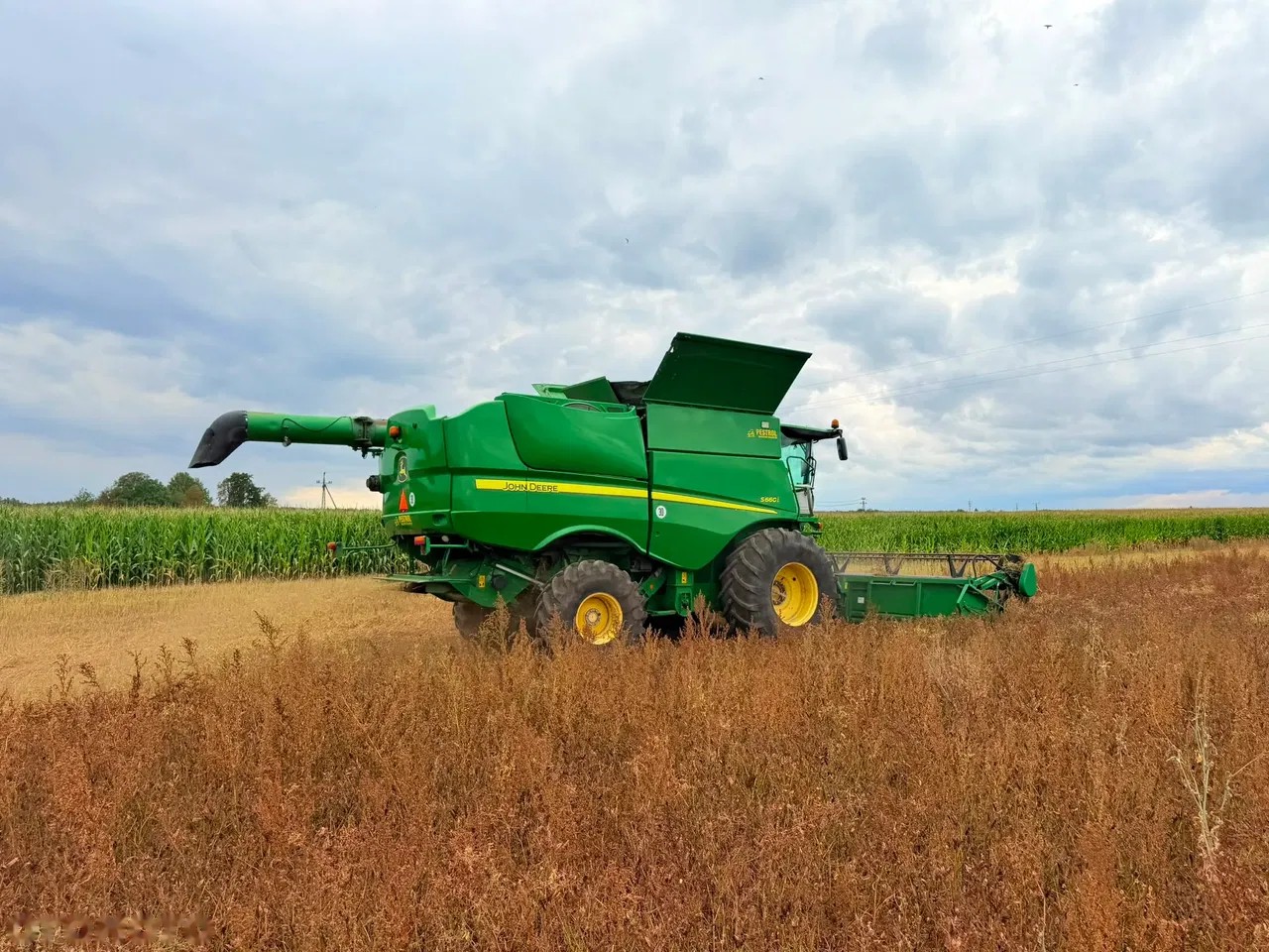 2012 John Deere S660i, Import Auf Lager in der EU — Foto 16 z 24