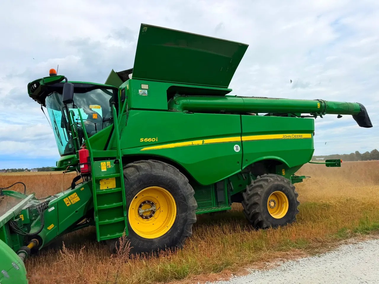 2012 John Deere S660i, Import Auf Lager in der EU — Foto 5 z 24