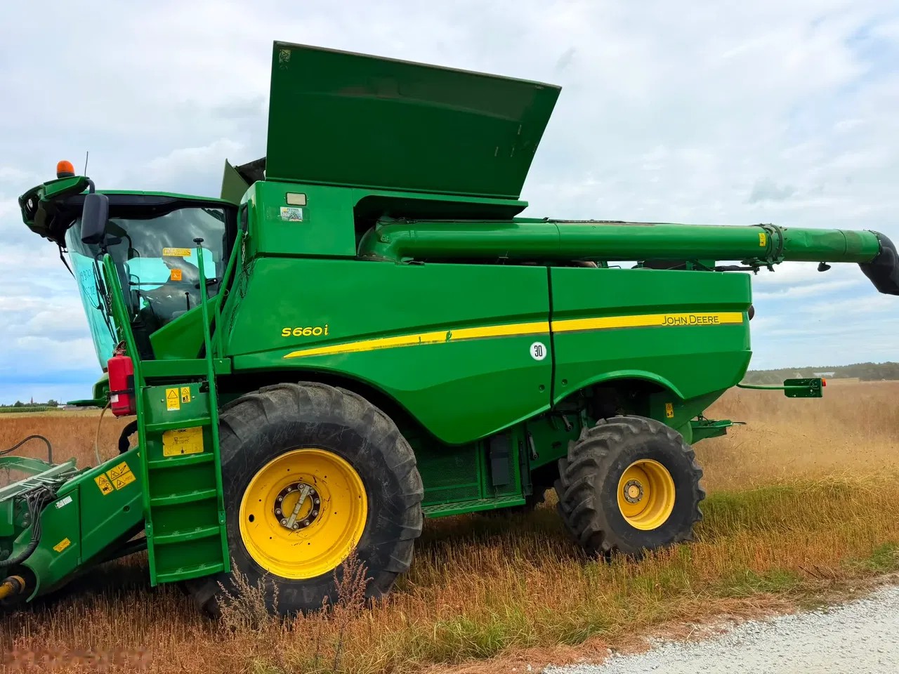2012 John Deere S660i, Import Auf Lager in der EU — Foto 6 z 24