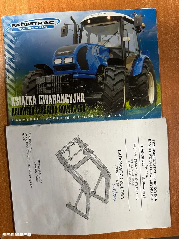 2012 Farmtrac 555, 4.900 mth, Import Auf Lager in der EU — Foto 10 z 15