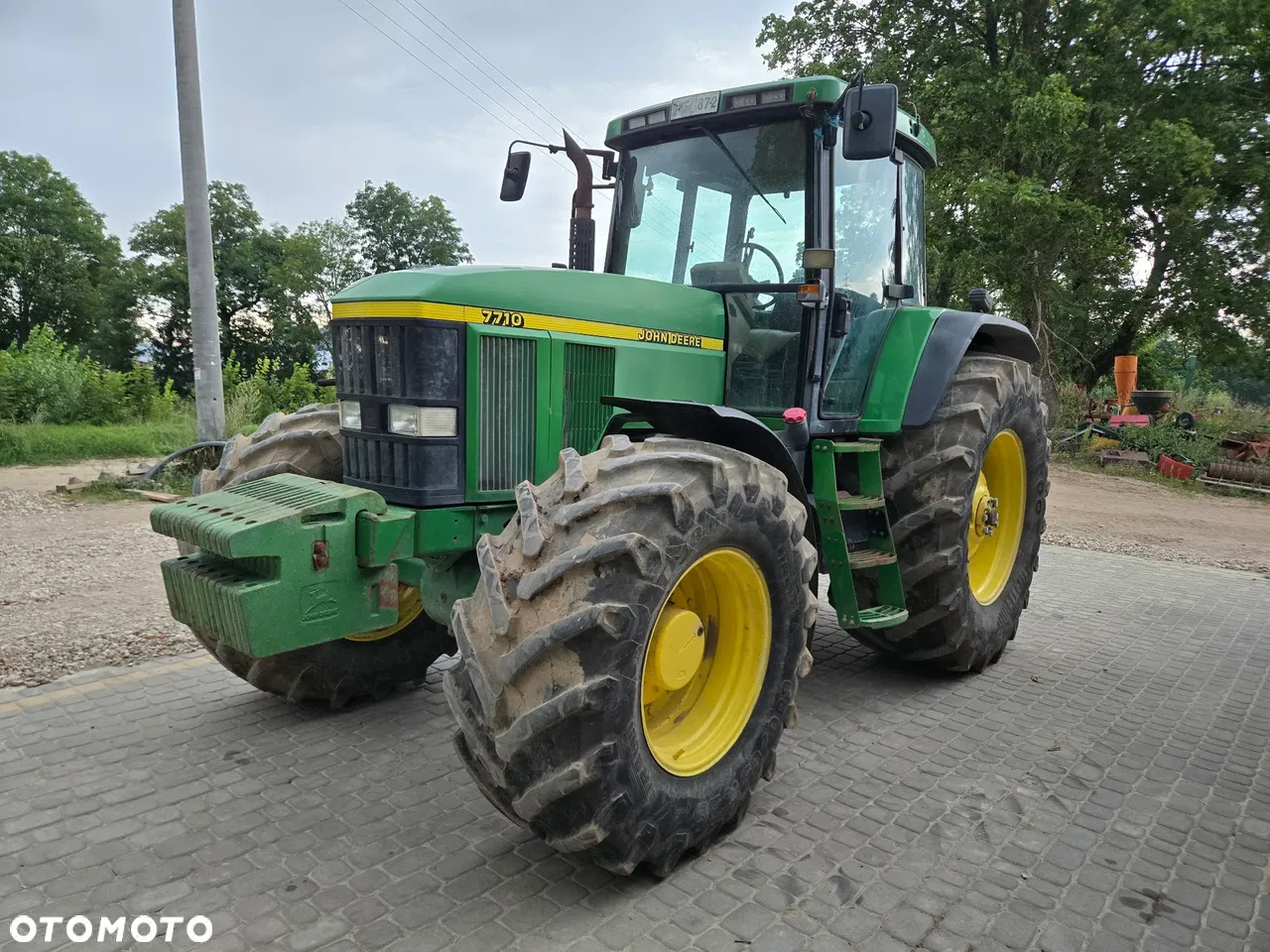 1997 John Deere 7710, Import Auf Lager in der EU — Foto 1