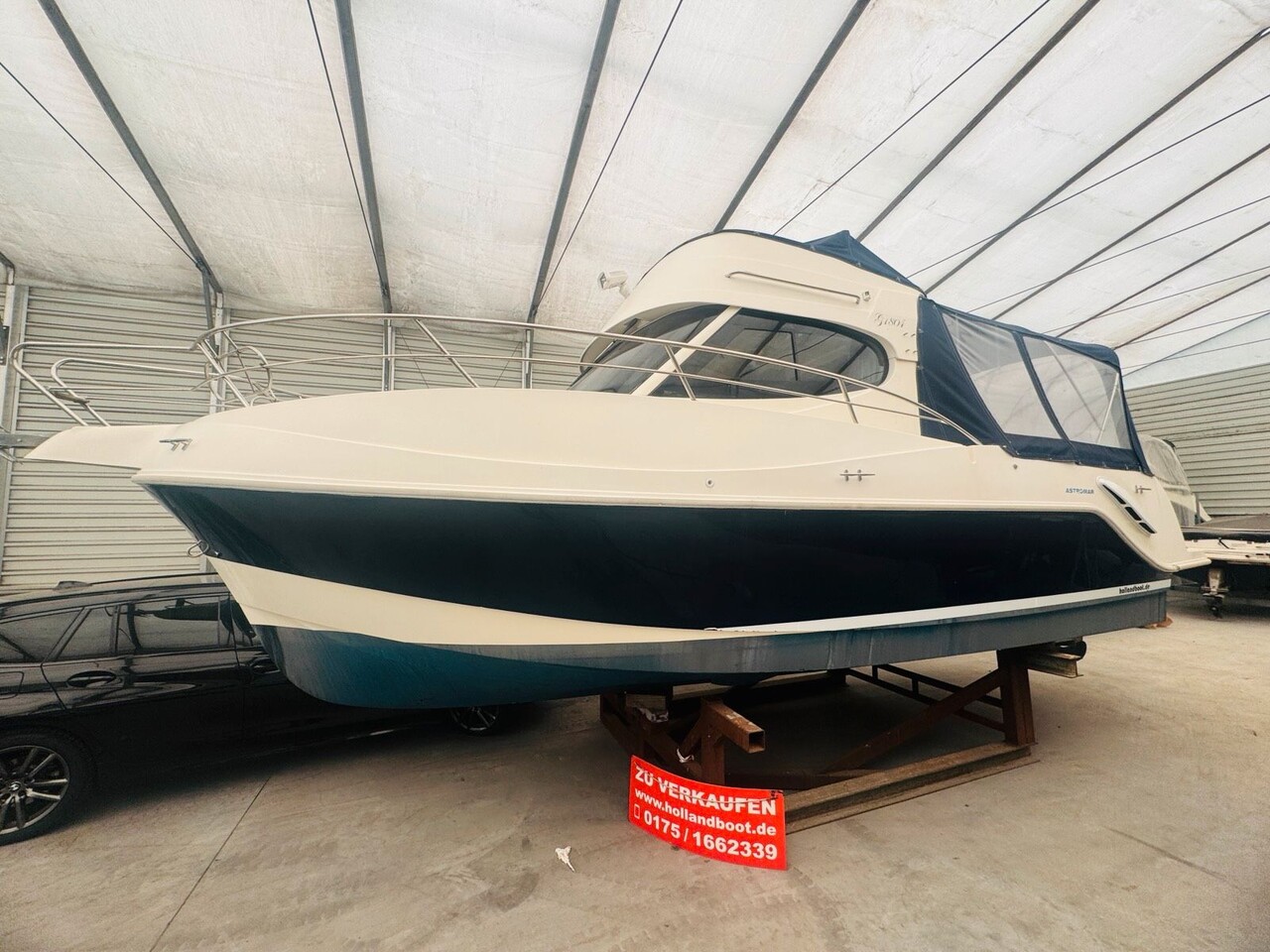 2005 Astromar 890 Egir Flybridge, Import Auf Lager in der EU — Foto 14 z 20