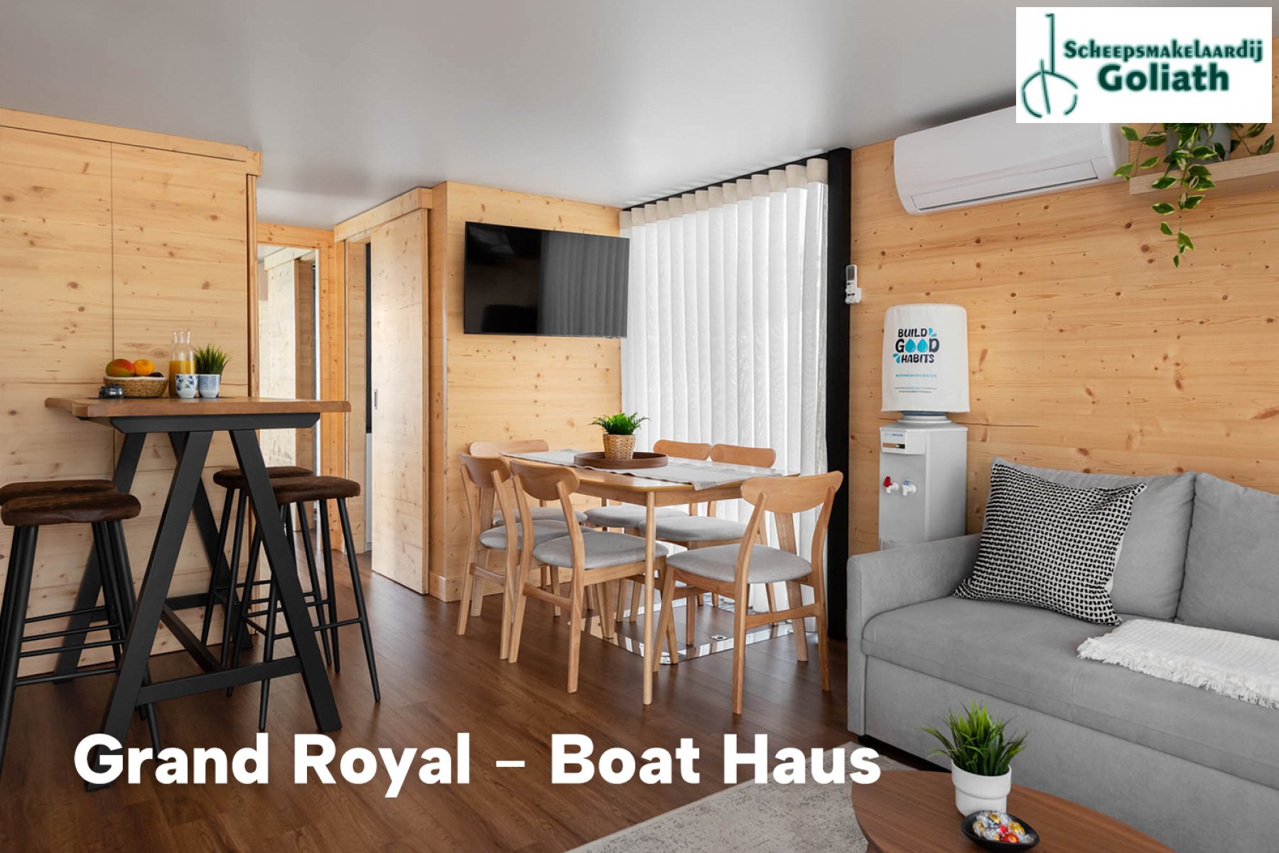 Boat Haus Mediterranean 12X4,5 ROYAL Houseboat, Import Auf Lager in der EU — Foto 4 z 17