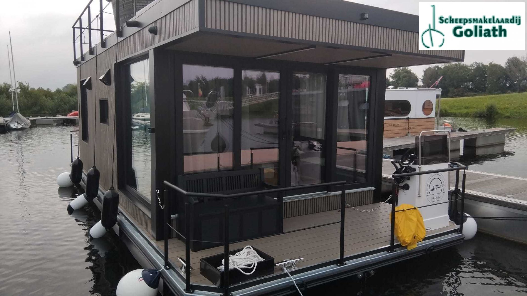 Lakelife Houseboat One Off XL PLUS, Import Auf Lager in der EU — Foto 2 z 20