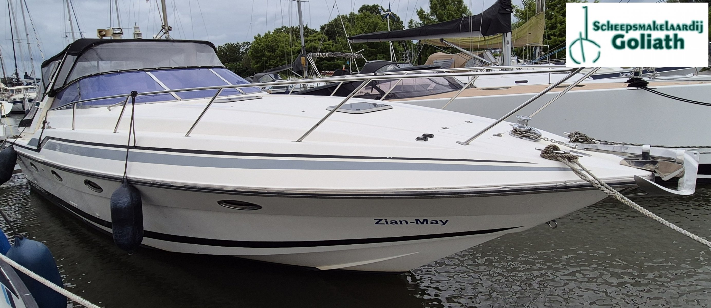 1990 Sunseeker AD41B, Import Auf Lager in der EU — Foto 1