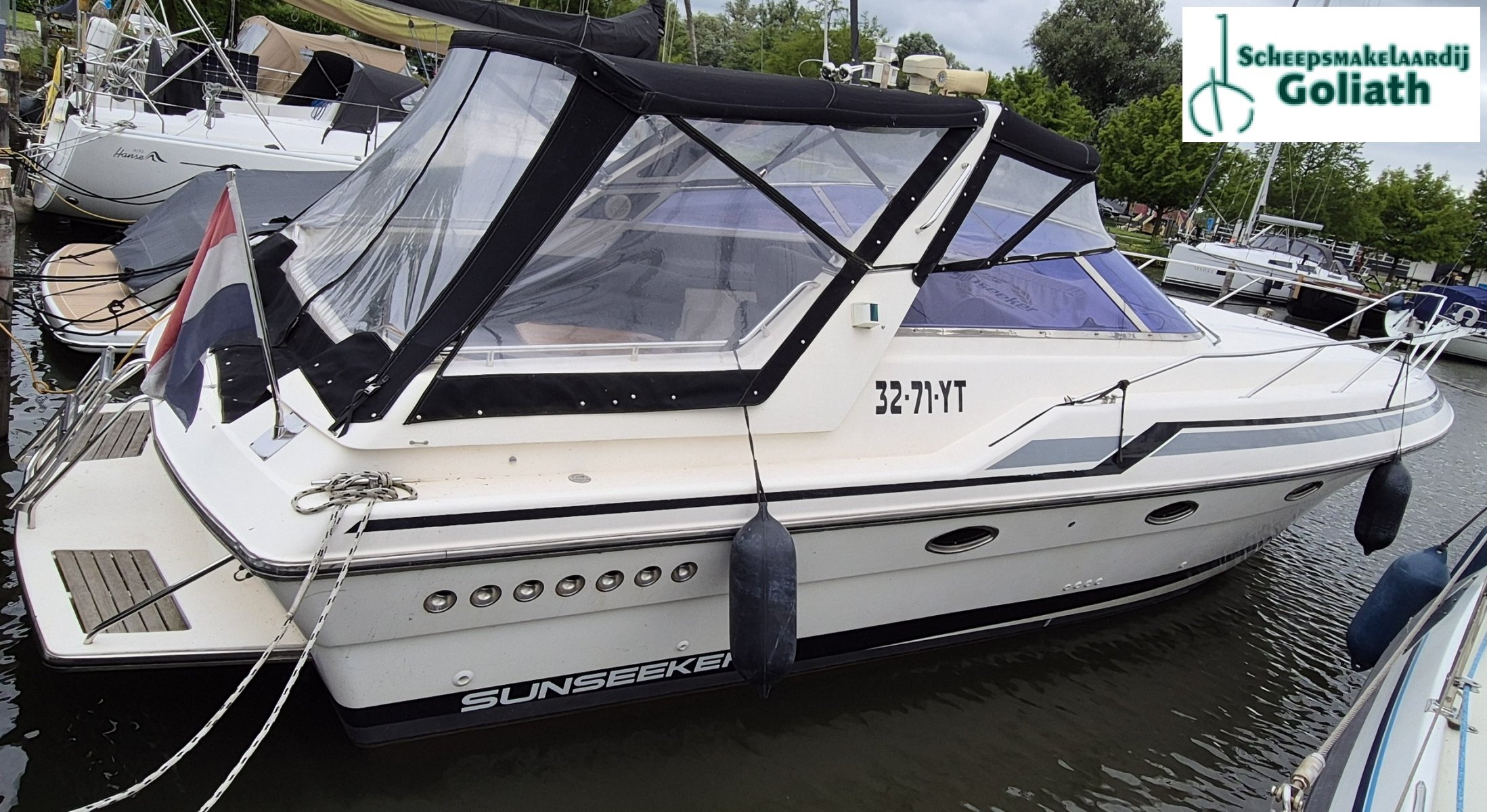 1990 Sunseeker AD41B, Import Auf Lager in der EU — Foto 3 z 20
