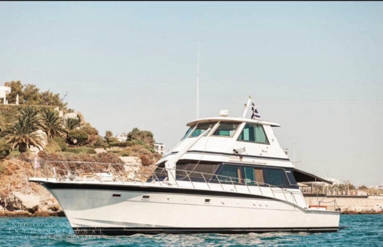 1984 Hatteras 60 Fly, Import Auf Lager in der EU — Foto 1