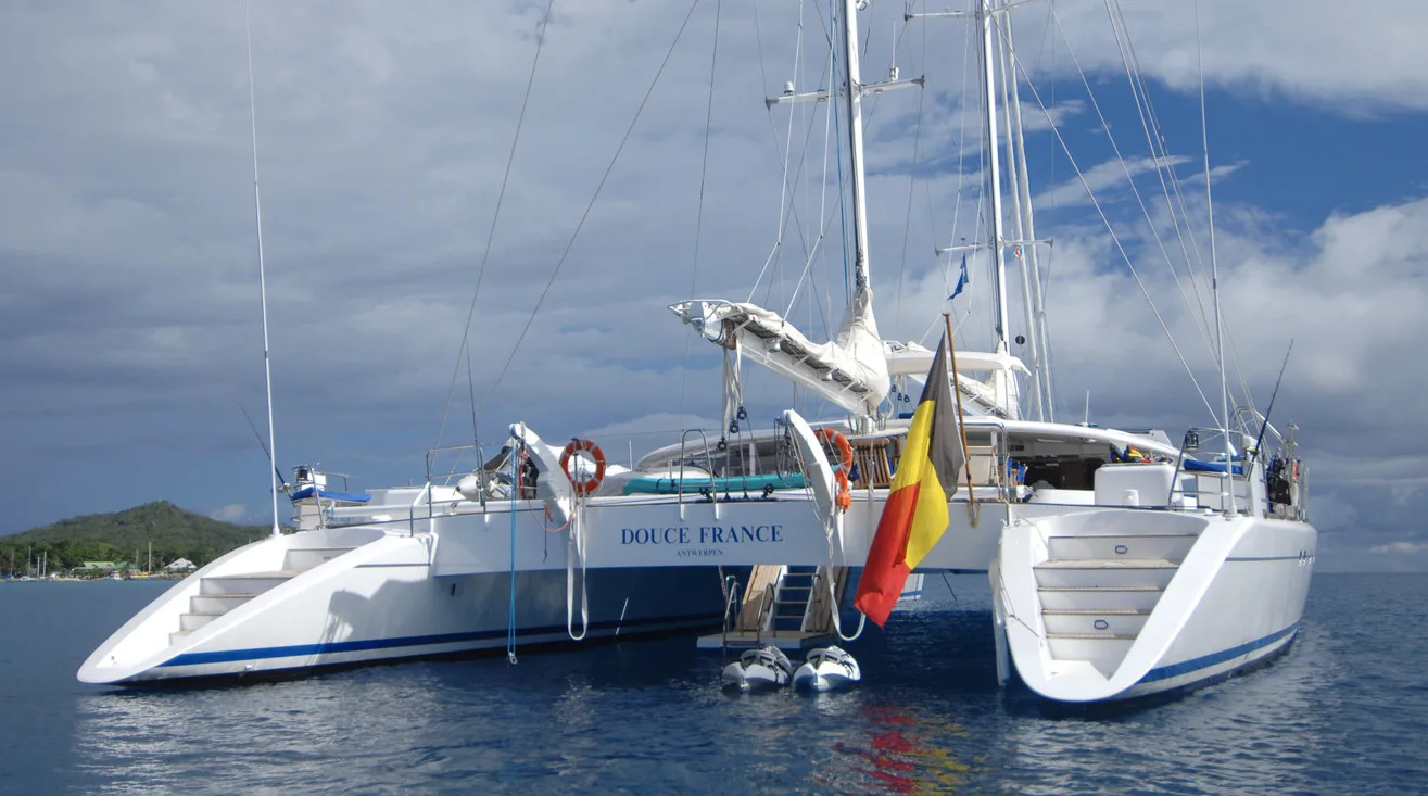 Two Masted Catamaran Schooner, Import Auf Lager in der EU — Foto 2 z 11