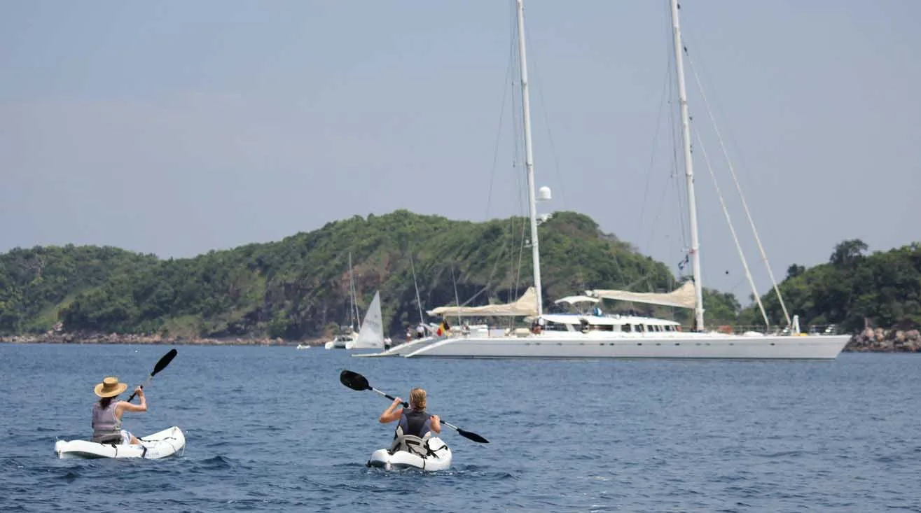 Two Masted Catamaran Schooner, Import Auf Lager in der EU — Foto 4 z 11
