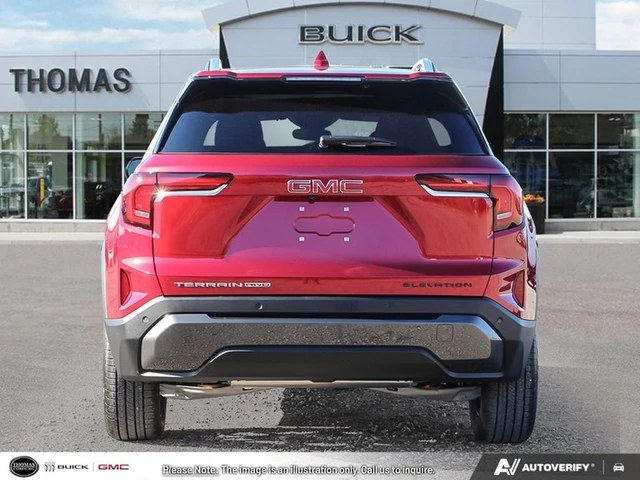 2027 GMC Terrain AWD Elevation AWD Elevation, rot, 6 km, Import Kanada — Foto 5 z 5