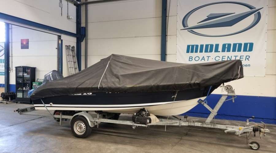CAD 18 Open met Yamaha F60EFI en trailer, Import Auf Lager in der EU — Foto 2 z 19