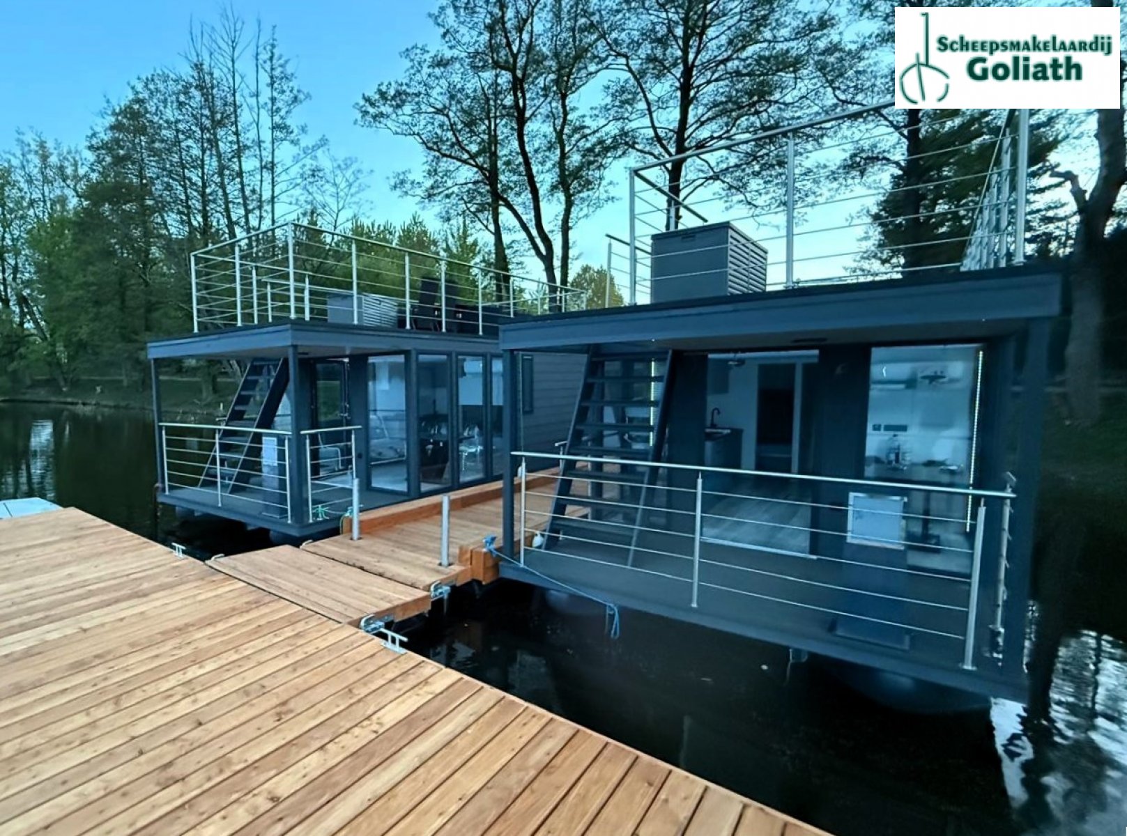 Shogun Mobile Houseboat, Import Auf Lager in der EU — Foto 2 z 20