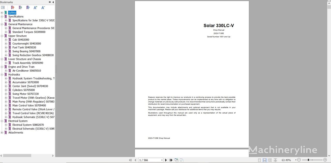 2000 Daewoo SOLAR, 18.500 mth, Import Auf Lager in der EU — Foto 10 z 10