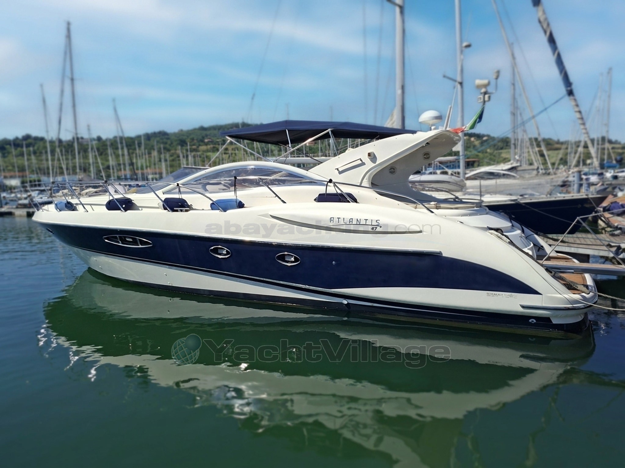 2004 Atlantis 47 Open, Import Auf Lager in der EU — Foto 2 z 20