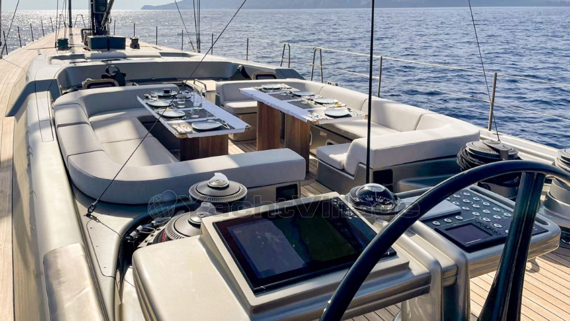 Location Wally Yachts Wally 100 Running On Faith (2002) En charter, Import Auf Lager in der EU — Foto 4 z 20
