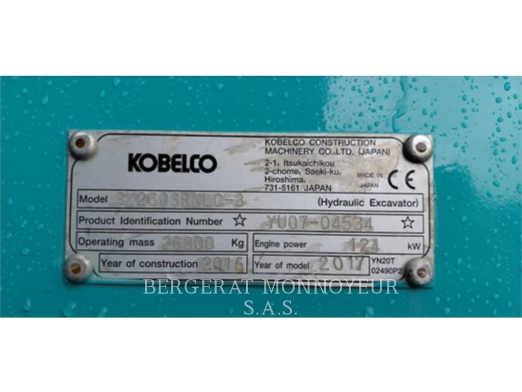 2017 Kobelco, 10.535 mth, Import Auf Lager in der EU — Foto 7 z 16