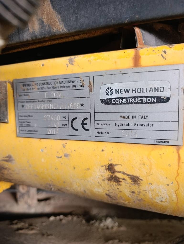 2014 New Holland E 265, 11.218 mth, Import Auf Lager in der EU — Foto 3 z 4