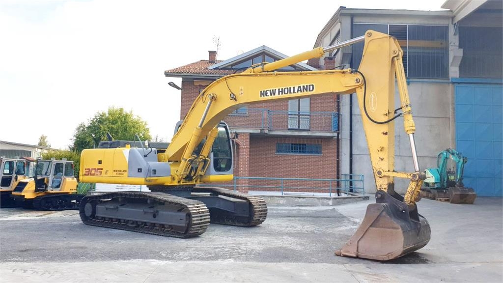 2006 New Holland E305, 8.541 mth, Import Auf Lager in der EU — Foto 9 z 13