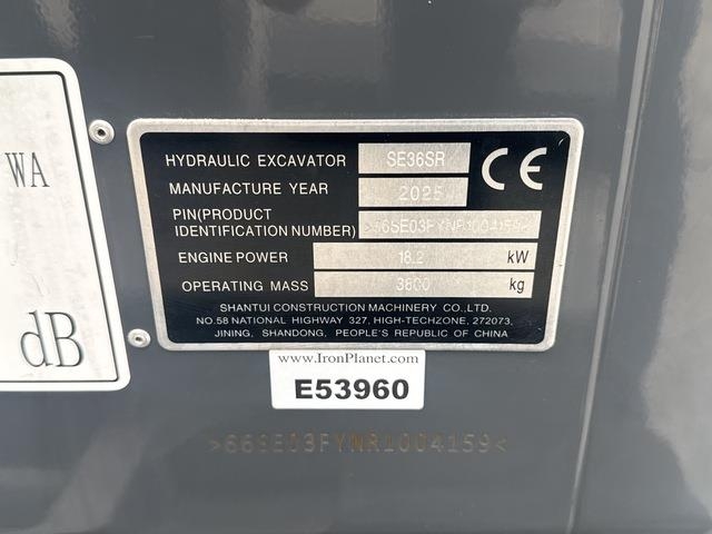 2025 Shantui SE36SR, 9 mth, Import Auf Lager in der EU — Foto 5 z 16