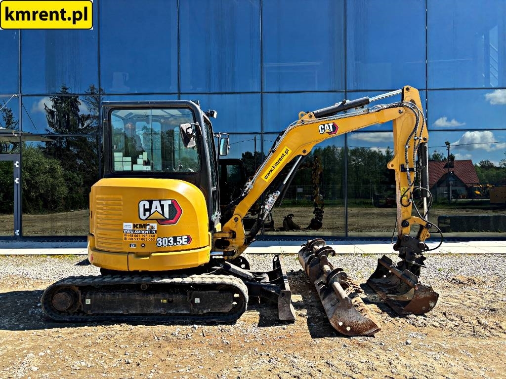 2020 Cat 303.5 E CR, 2.443 mth, Import Auf Lager in der EU — Foto 1