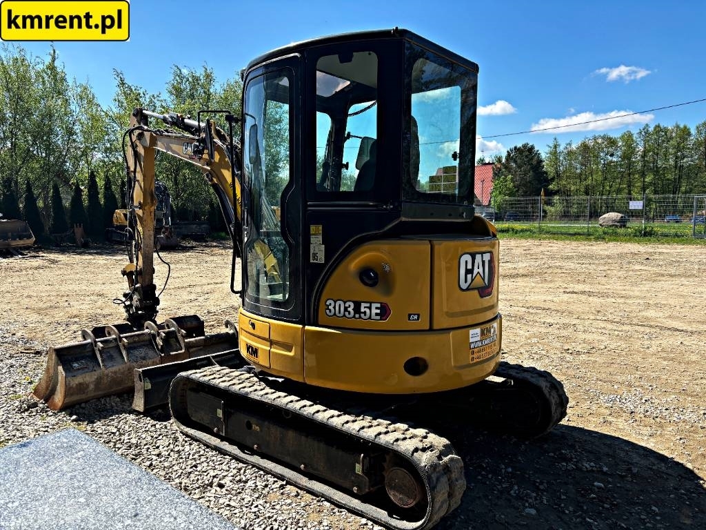 2020 Cat 303.5 E CR, 2.443 mth, Import Auf Lager in der EU — Foto 12 z 16