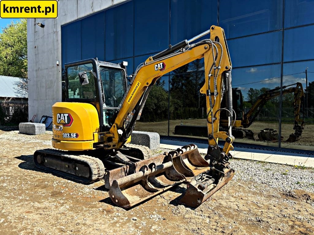 2020 Cat 303.5 E CR, 2.443 mth, Import Auf Lager in der EU — Foto 3 z 16