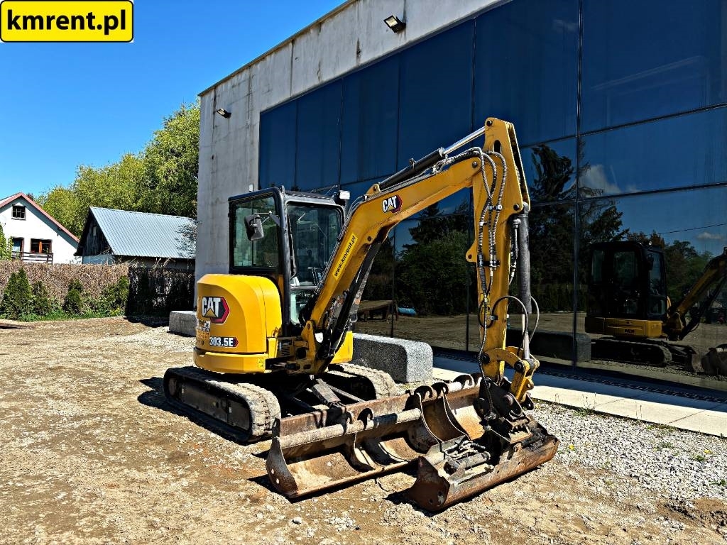 2020 Cat 303.5 E CR, 2.443 mth, Import Auf Lager in der EU — Foto 4 z 16