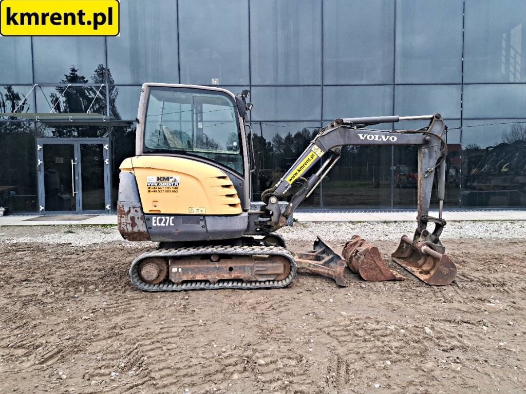 2009 Volvo EC 27 C, 5.296 mth, Import Auf Lager in der EU — Foto 1
