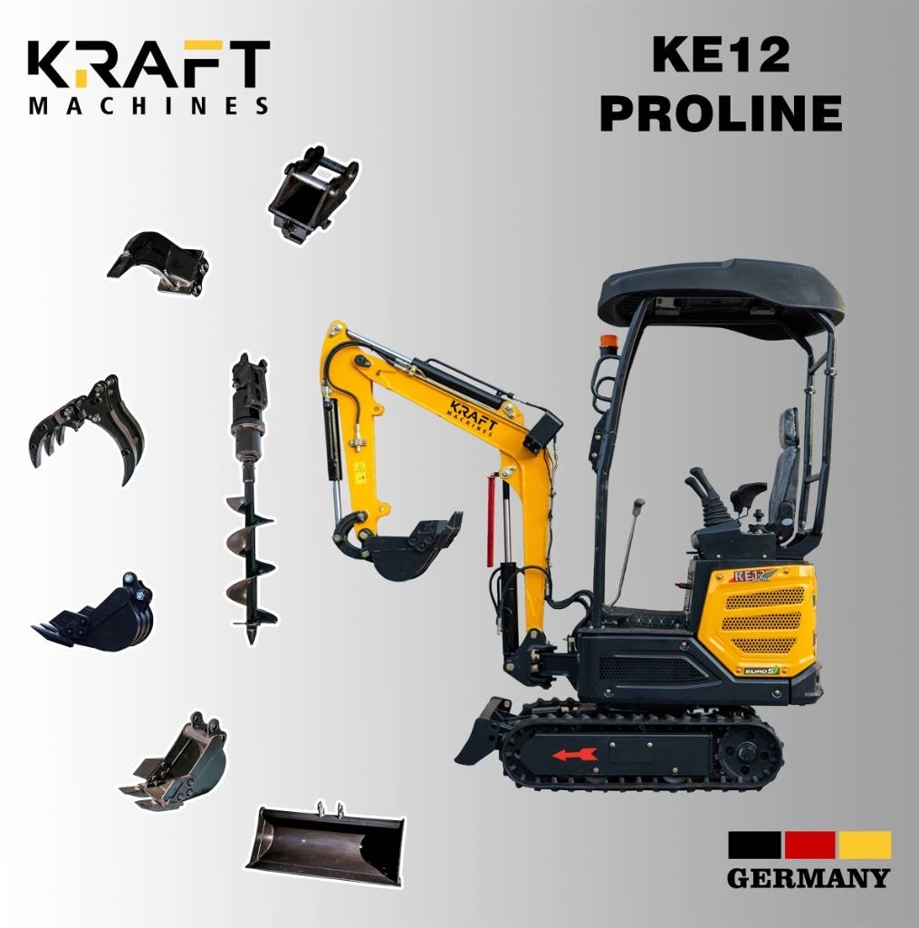 2024 Kraft KE12Proline, Import Auf Lager in der EU — Foto 2 z 3