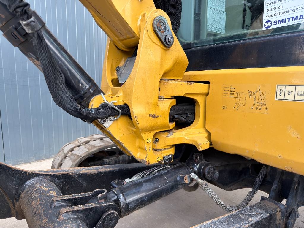 2018 Cat 303.5E CR, 3.199 mth, Import Auf Lager in der EU — Foto 7 z 16