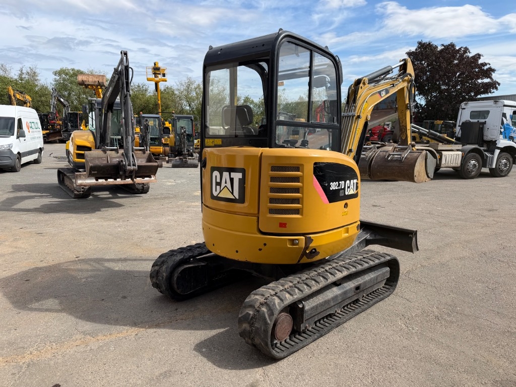 2017 Cat 302.7 D CR, 3.200 mth, Import Auf Lager in der EU — Foto 5 z 8