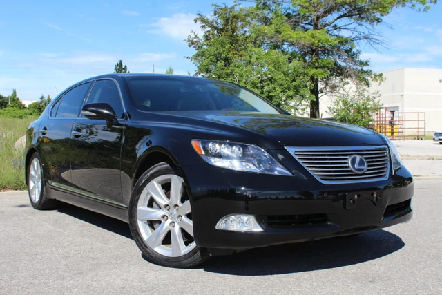 2011 Lexus Ls Hybrid Loaded, schwarz, 215.139 km, Import Kanada — Foto 1