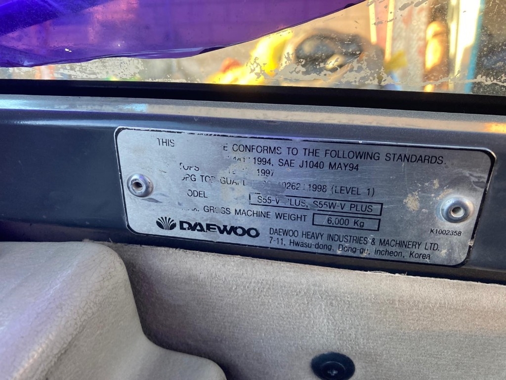 2004 Daewoo Solar 55 V Plus, 13.406 mth, Import Auf Lager in der EU — Foto 6 z 6