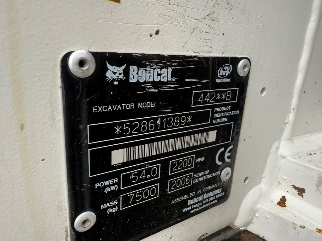2006 Bobcat 442 B, 6.715 mth, Import Auf Lager in der EU — Foto 8 z 10
