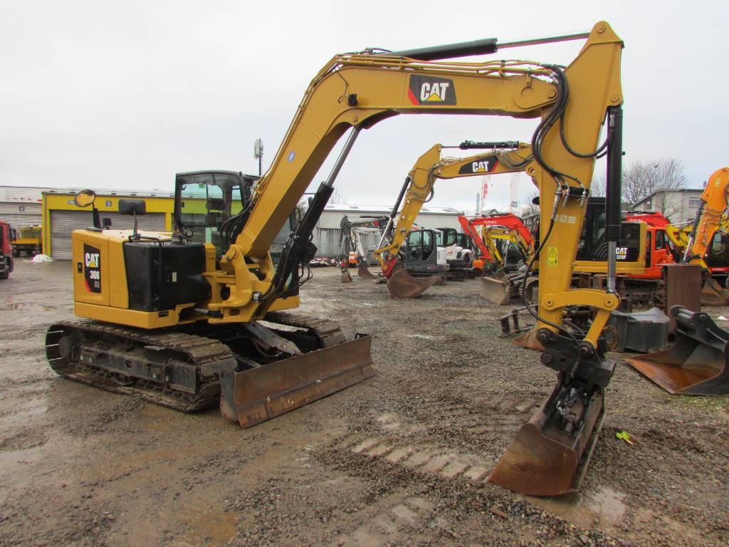 2019 Cat 308 CR bagr, 2.407 mth, Import Auf Lager in der EU — Foto 4 z 13
