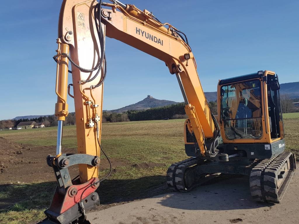 2018 Hyundai R80 CR 9A, 1.659 mth, Import Auf Lager in der EU — Foto 1