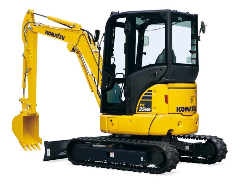 2019 Komatsu PC35MR-5 K, 1.409 mth, Import Auf Lager in der EU — Foto 2 z 16
