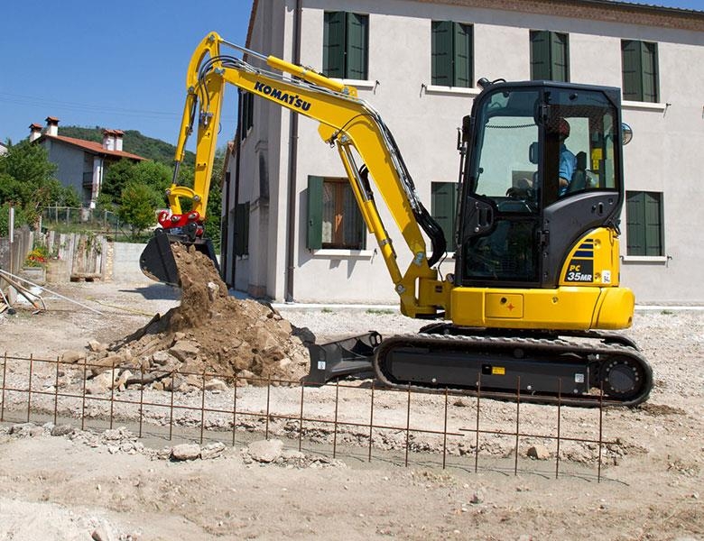 2019 Komatsu PC35MR-5 K, 1.409 mth, Import Auf Lager in der EU — Foto 5 z 16