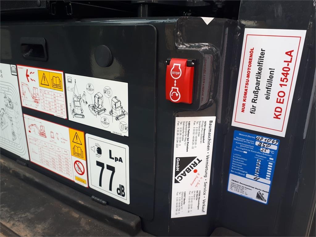 2021 Komatsu PC45MR-5E0, 961 mth, Import Auf Lager in der EU — Foto 6 z 10