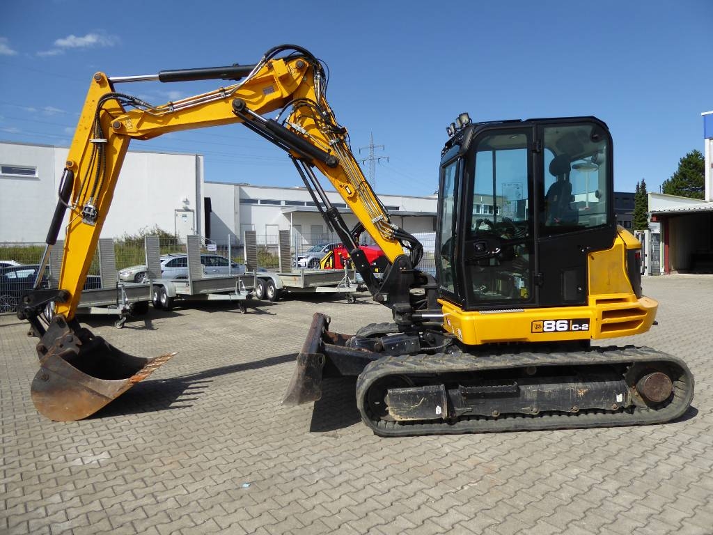 2021 JCB 86C-2-Tab Midibagger, 1.400 mth, Import Auf Lager in der EU — Foto 2 z 16