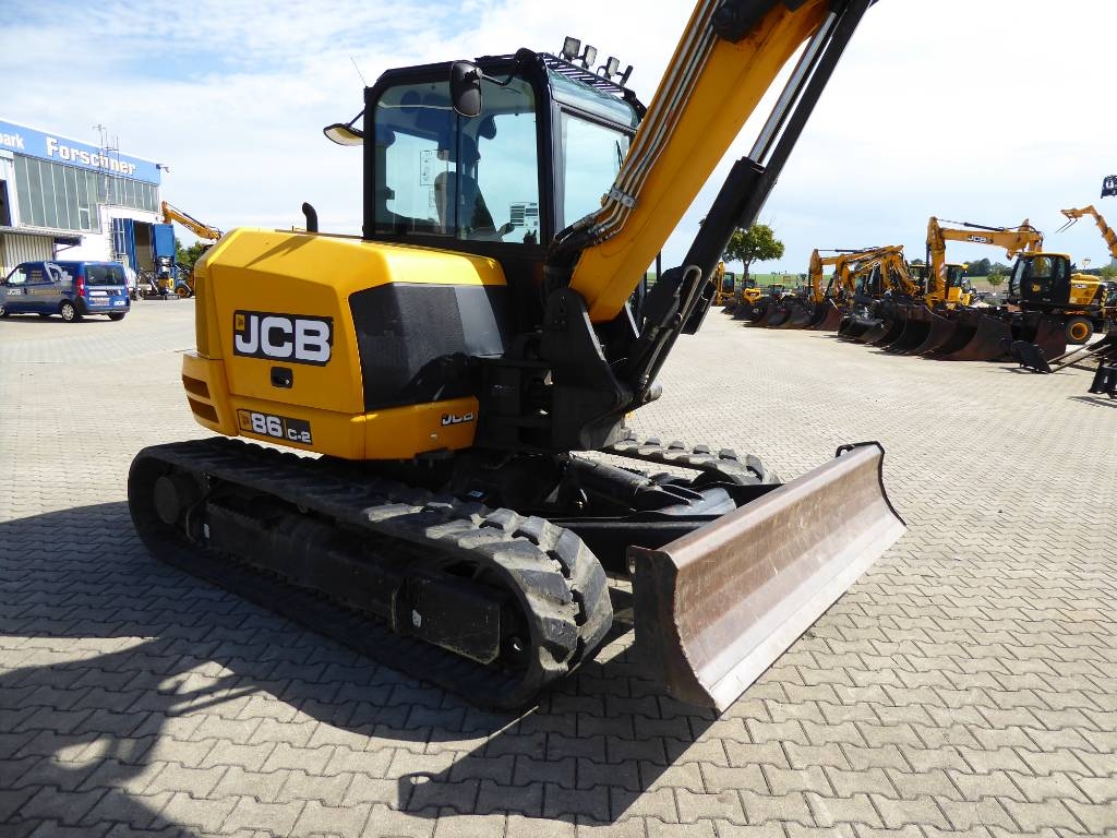 2021 JCB 86C-2-Tab Midibagger, 1.400 mth, Import Auf Lager in der EU — Foto 3 z 16